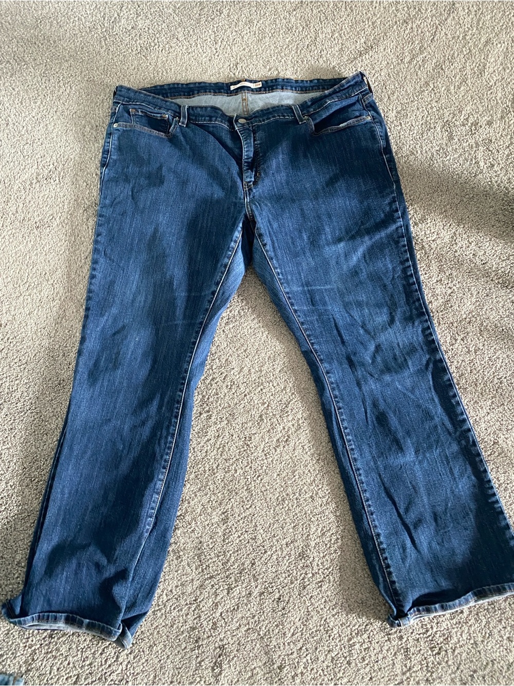 Women's Dark Blue Levi’s Jeans
